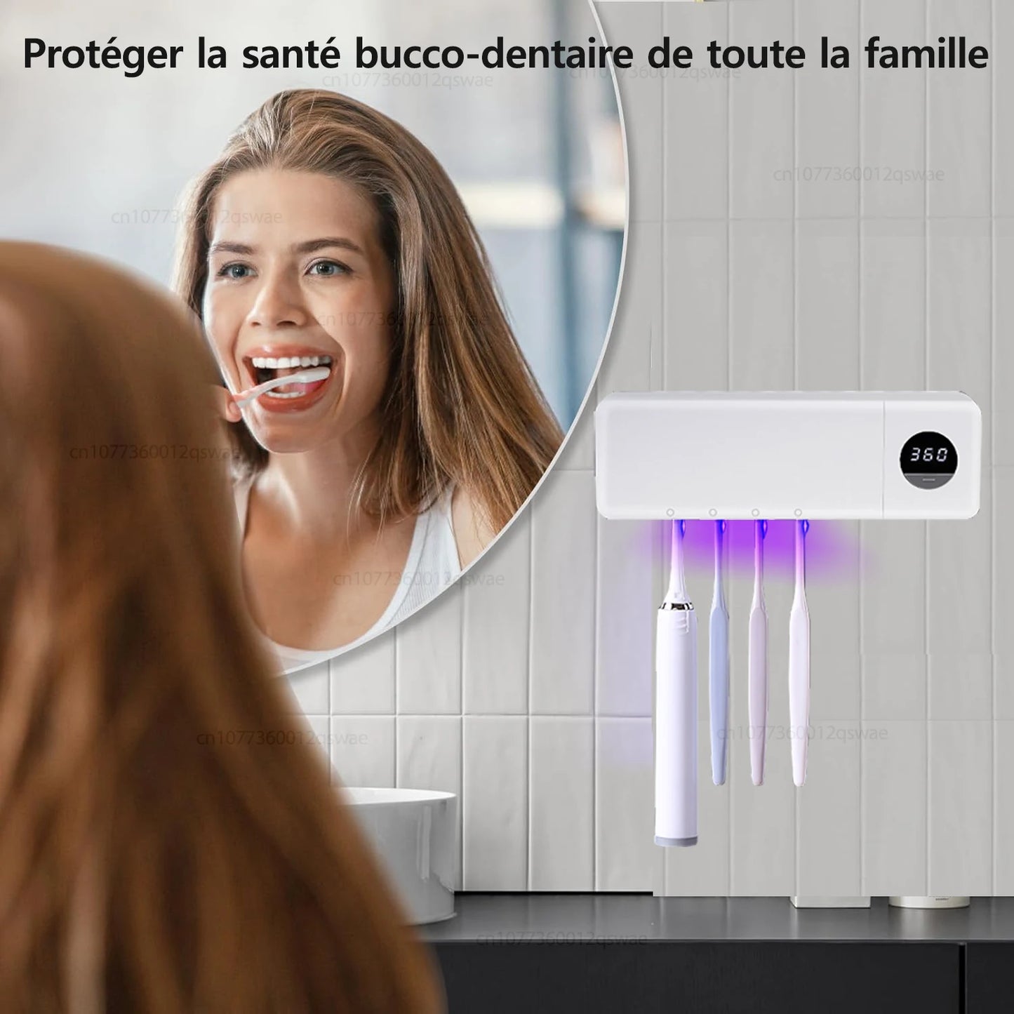 Stérilisateur de brosse à dent
